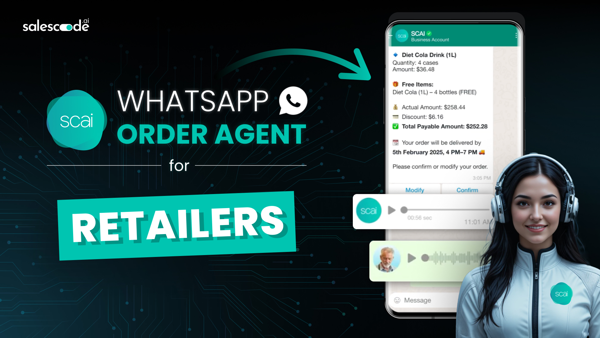 SCAI on WhatsApp for Retailers preview